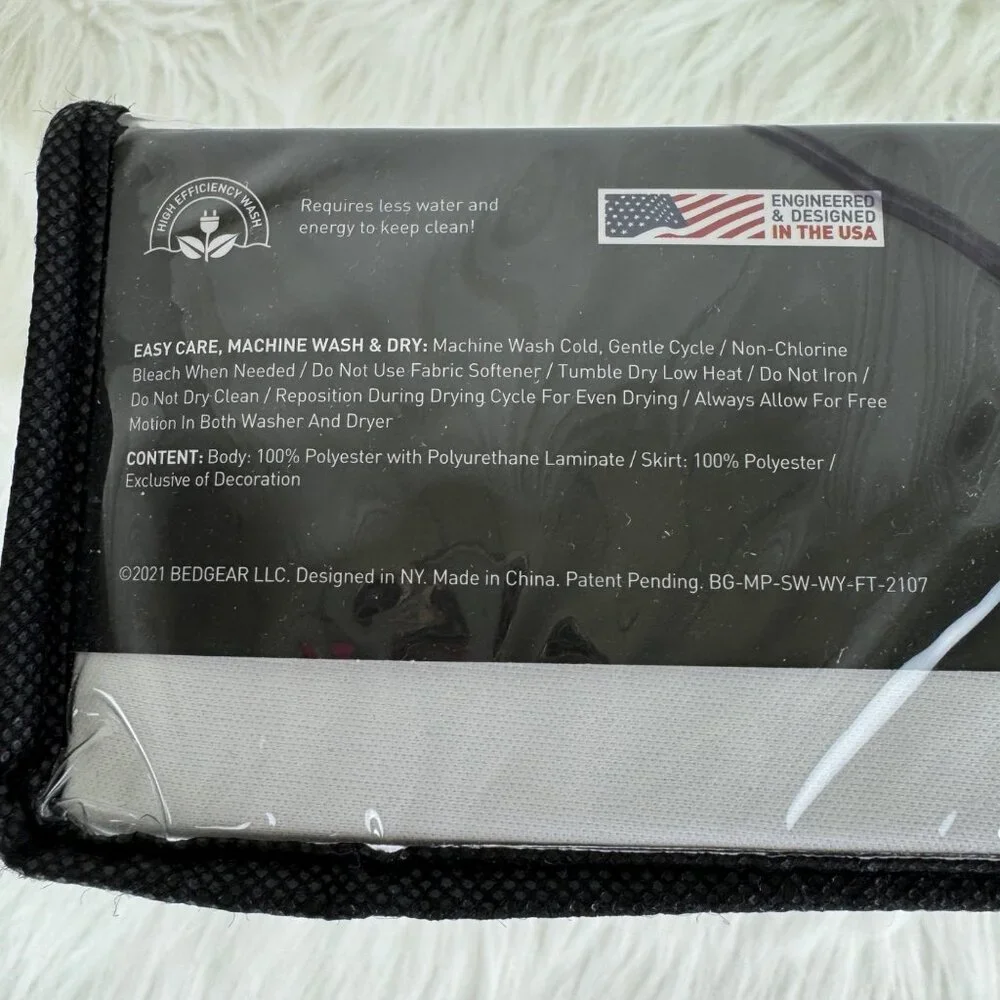NEW Bedgear Full Size Performance Mattress Protector Cover Flex & Fit